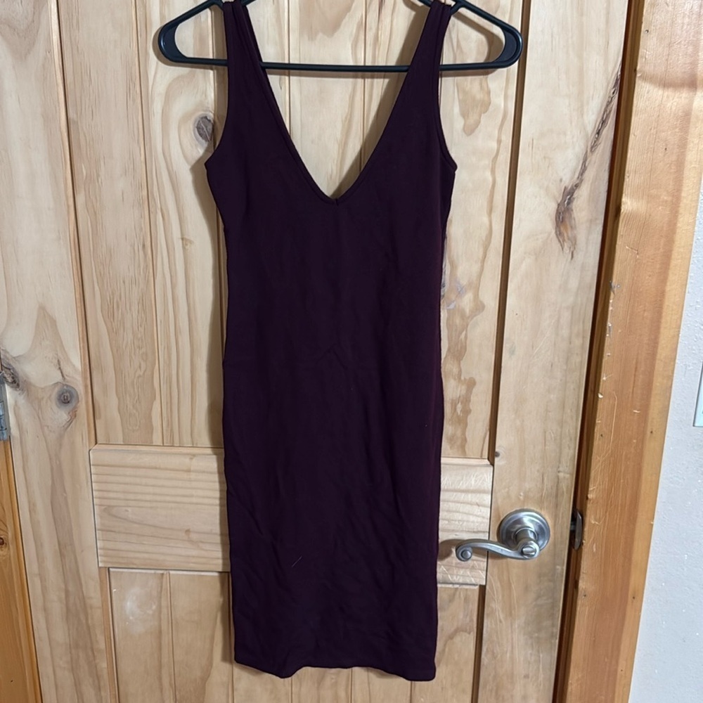 Forever 21 Elegant Deep Purple Sleeveless Dress